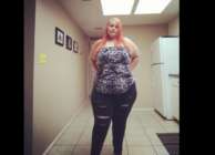 زن ۱۰۰ کیلویی